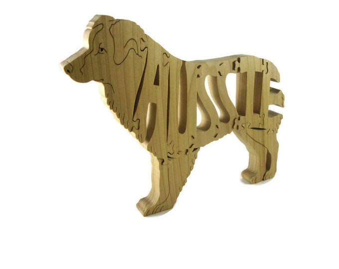 Aussie Wood Jigsaw Puzzle Handmade From Hardwood By KevsKrafts