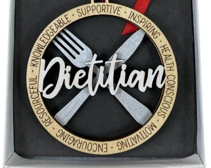 Dietitian Christmas Ornament