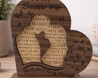 Shelf Plaque Wife Valentine Gift