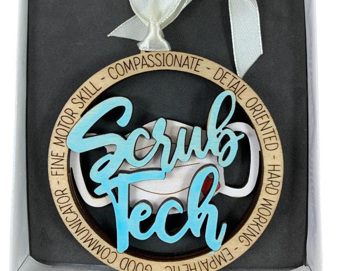 Surgery Scrub Tech Ornament