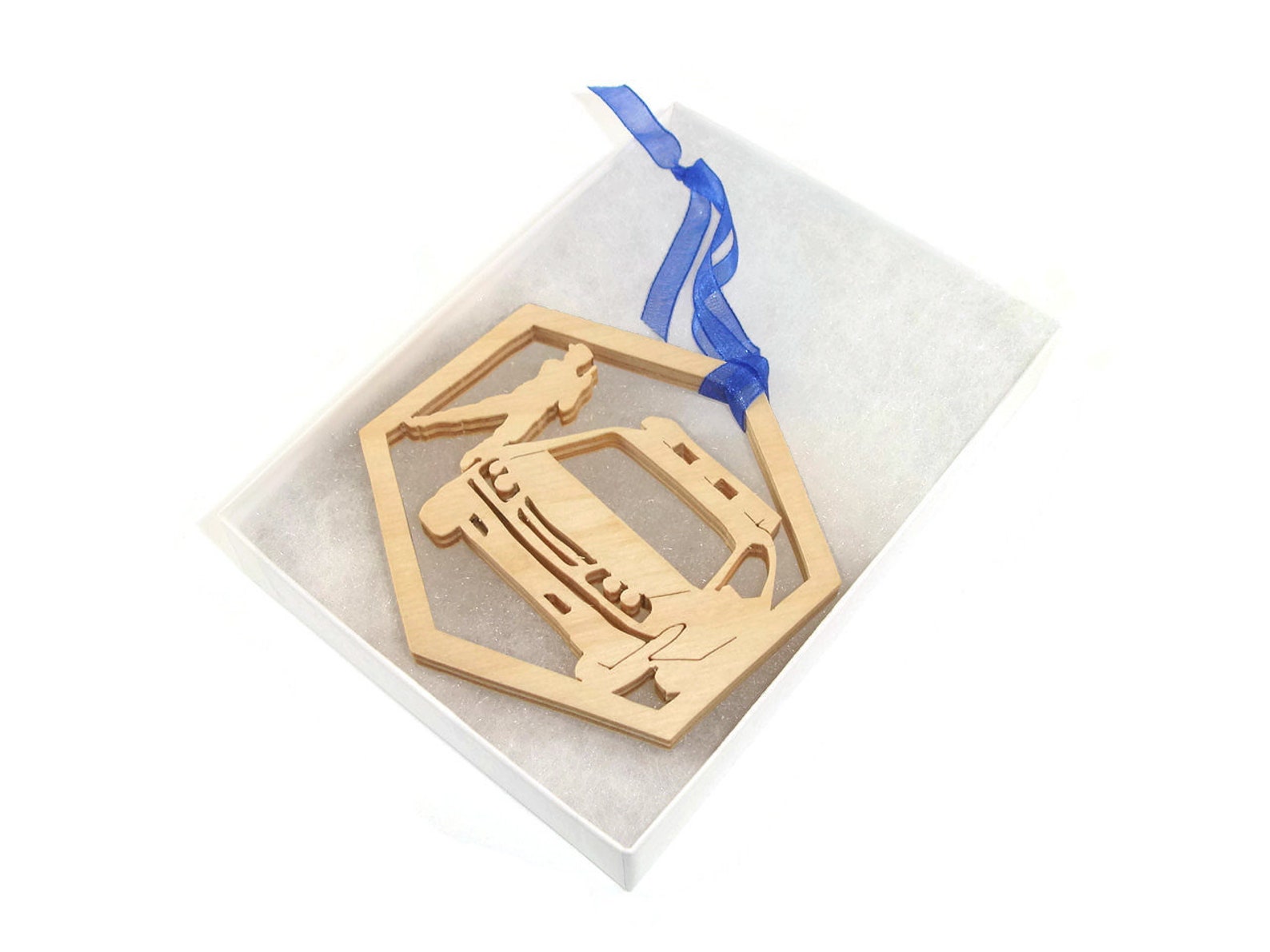 Police or Sheriff With Police Car Christmas Ornament Handmade Etsy