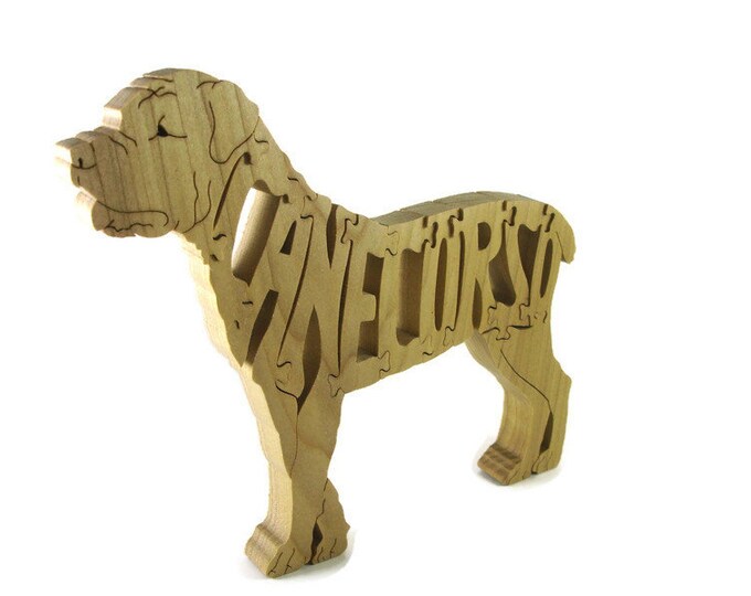 Cane Corso Dog Wooden Jigsaw Puzzle Handmade From Hardwood By KevsKrafts