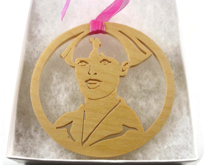 Nurse Christmas Ornament Handmade From Maple Wood By KevsKrafts