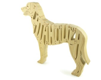 Catahoula Dog Puzzle Handmade From Poplar