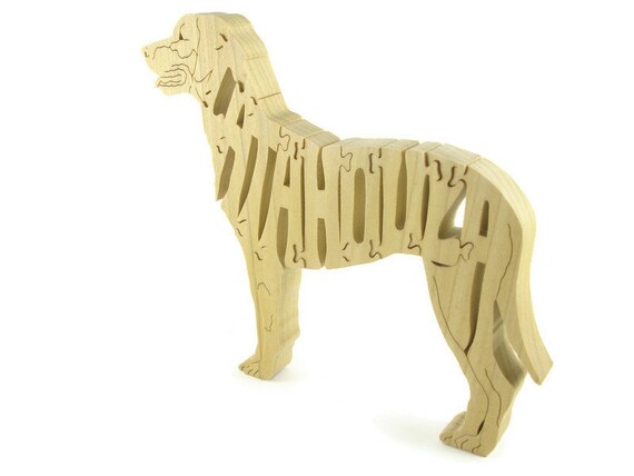 Catahoula Dog Puzzle Handmade From Poplar