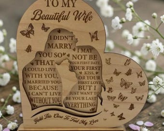 Shelf Plaque Wife Valentine Gift