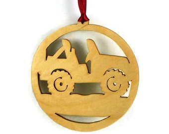Offroad 4x4 Christmas Ornament Handmade From Birch Wood BN-15