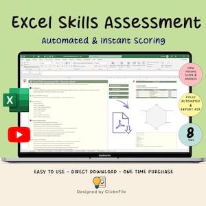 Excel Skill Evaluator | Recruiter and Candidate Assessment Tool | Automatic Score and PDF Report