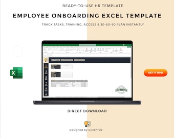 Mitarbeiter Einstellung der Mitarbeiter | HR New Hire Checkliste (Digitaler Download)