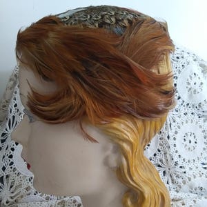Vintage Pheasant Feather Hat