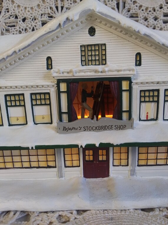 Vintage Christmas Hawthorne Village, Rockwell Studio Norman