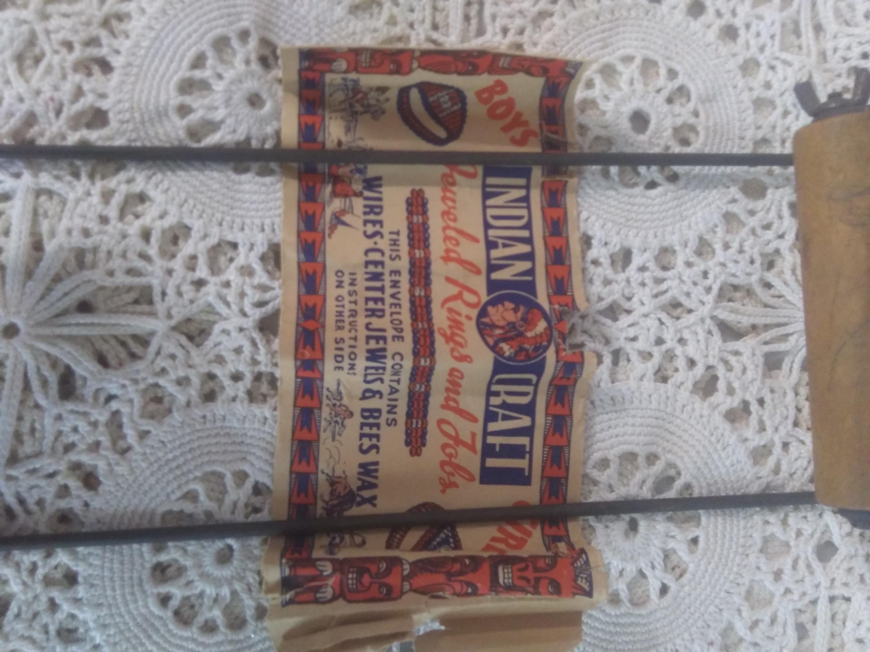 Métier à Tisser à Perles Indien WALCO Vintage – En Bois Et Métal, Pour Ceintures, Sacs, USA