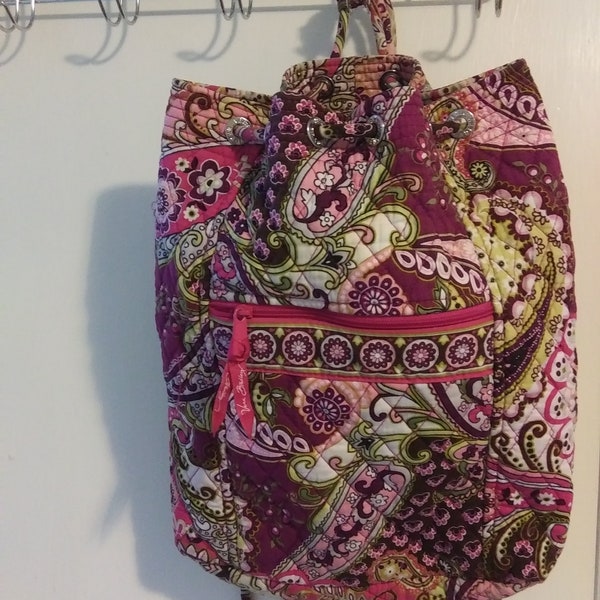 Vera Bradley Backpack in " Very Berry Paisley"