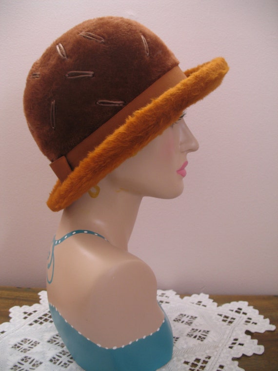 Vintage 1950's Derby Hat, Bellini Originals, La V… - image 2