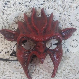 Creepy Halloween Devil Mask, by KBW