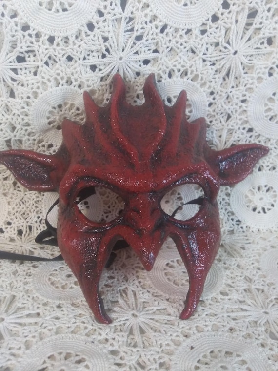 Creepy Halloween Devil Mask, by KBW