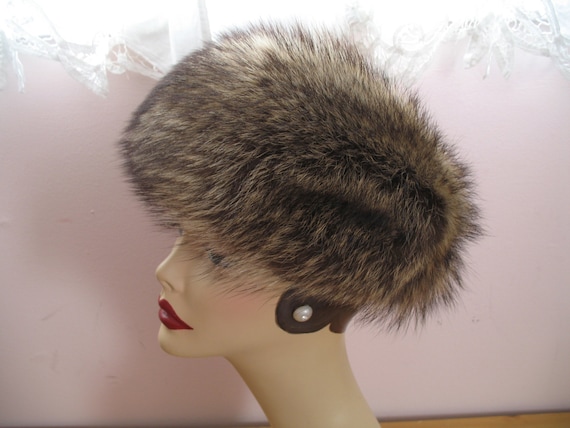 1970's Gorgeous Fur Hat, Marche Tag