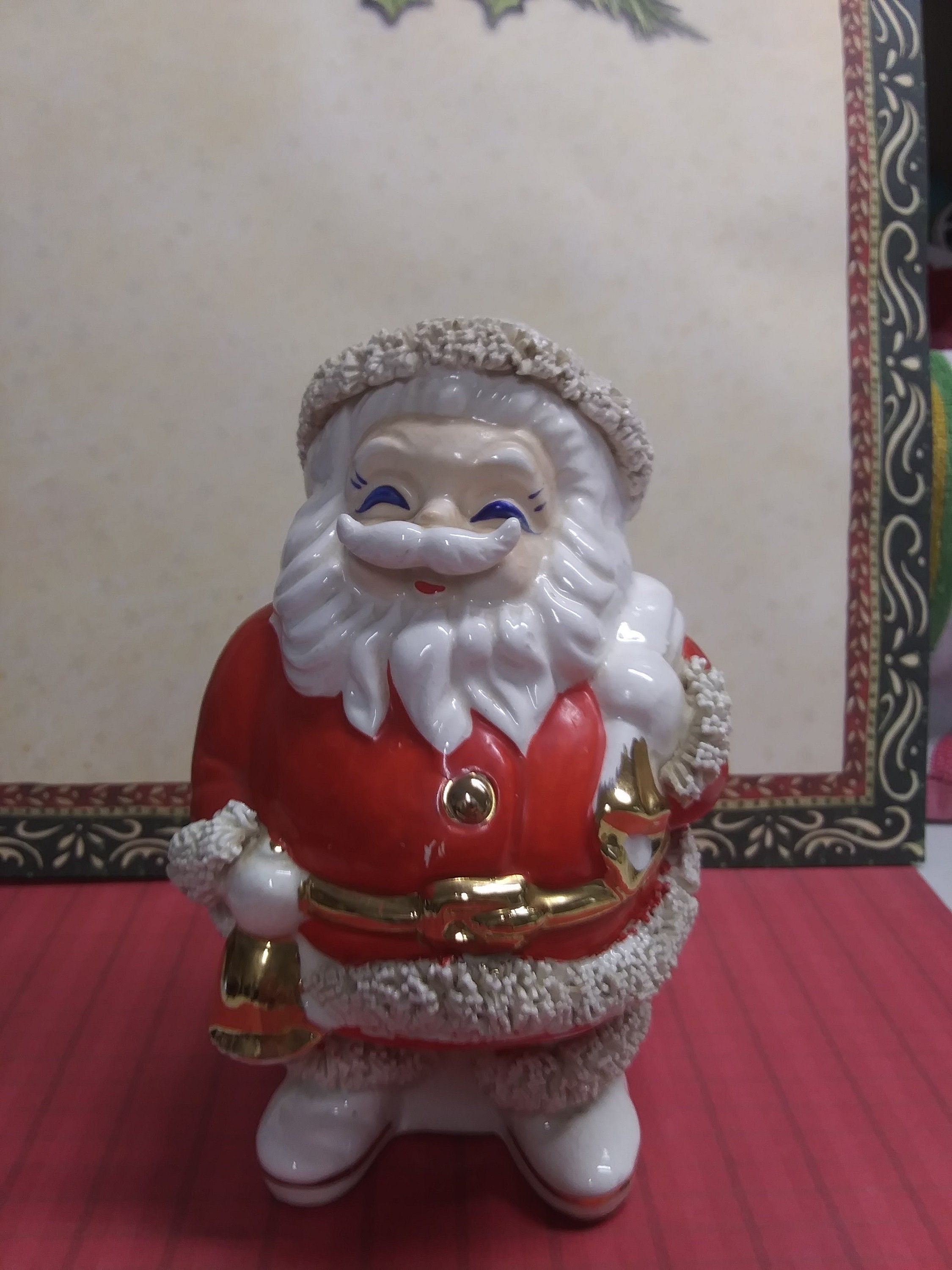 【まーちゃんさま】antique santa ❀ 古い時代の背の低い サンタさん まーちゃんさま】antique santa ❀ 古い時代の背の低い サンタさん ま