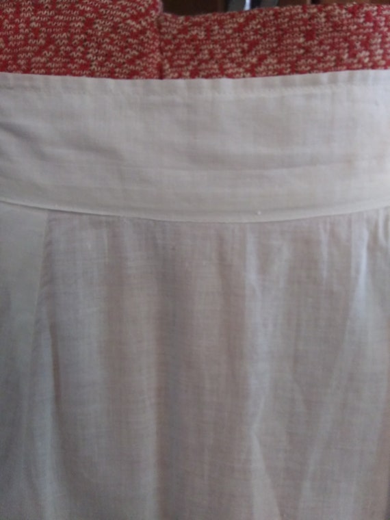 Vintage 1900's Edwardian Slip, Skirt, great lace - image 5