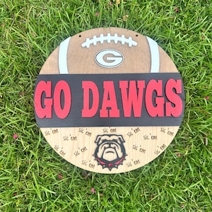Appendino per porta Go Dawgs