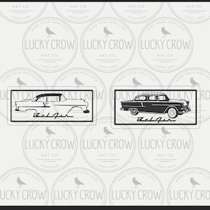 CHEVY BELAIR, SVG bundle, svg, dxf, laser cut files, engraving files, cricut, cnc, lightburn