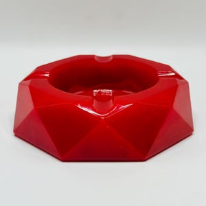 Ruby Red Ashtray