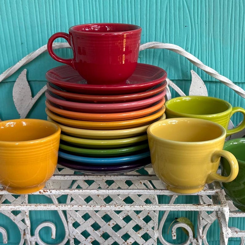 Vintage Fiesta Ware - Etsy