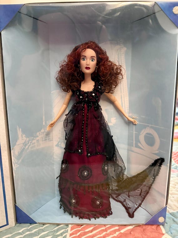 Titanic Rose DeWitt Bukater Collector Doll (1998 Galoob) • MIB with COA • Vintage Movie Memorabilia • Kate Winslet Doll • Titanic Gift