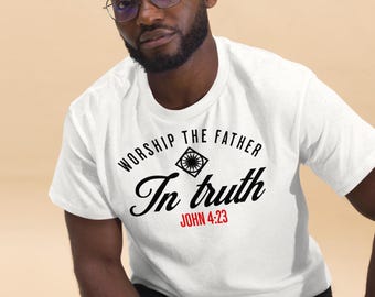 Worship In Truth T-Shirt | KJV Bible Inspired | Gildan | Unisex