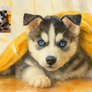 Huisdierportret aangepaste aquarel en olieverfschilderij, gepersonaliseerd huisdier kunstcadeau, aandenken hond en kat gedenkteken, unieke handgeschilderde huisdiertekening