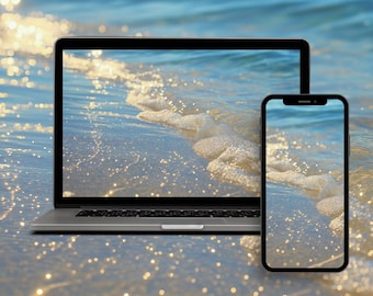 Minimalist Abstract Wallpaper Set: Desktop, Tablet, Phone (Digital Download)