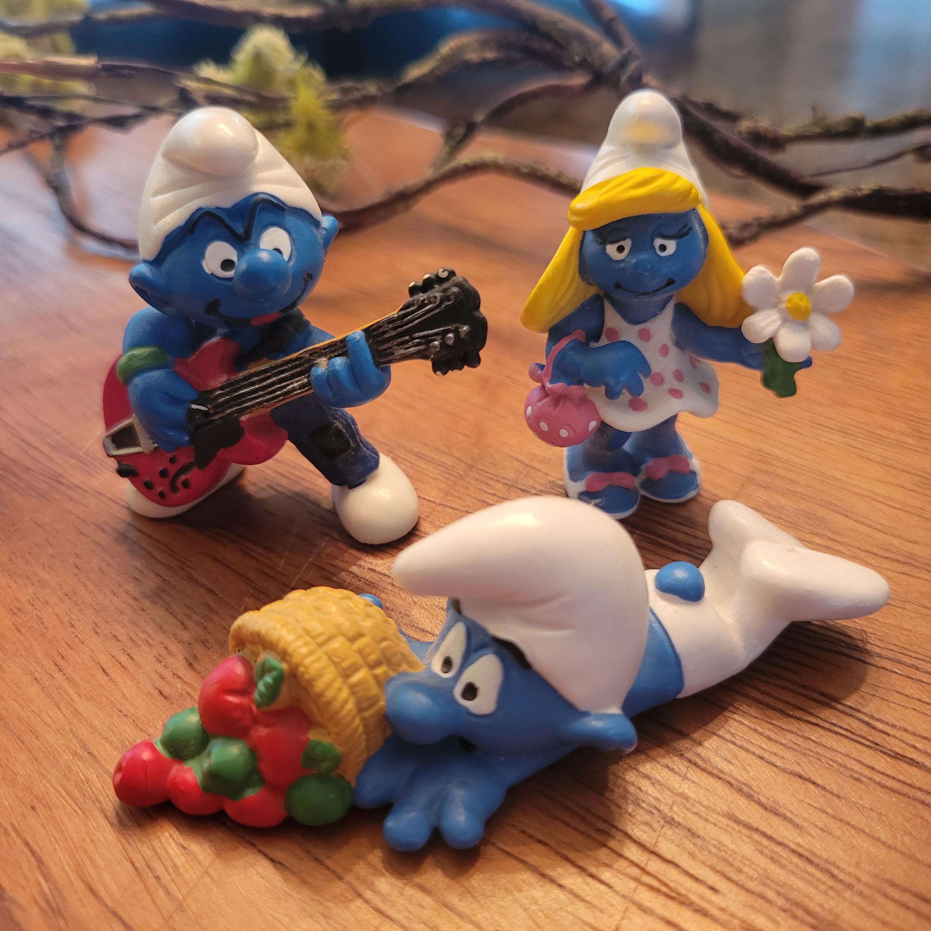1980's smurf figure - Etsy 日本