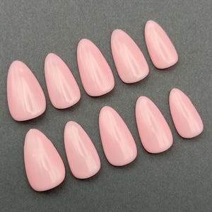 OPI Bubble Bath Nails | Pink Press Ons | Neutral Nails  | Bridal Nails | Multiple Shapes Available | Summer Nails | OPI | Spring Nails