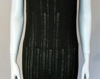 Vintage Gucci Dress. Luxurious Chocolate Brown Backless Halter
