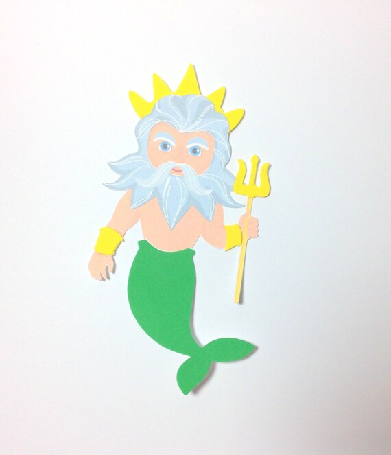 Poseidon Mermaid Fairytale Kids Craft Kit Set Of 10 Use As A Etsy Singapore