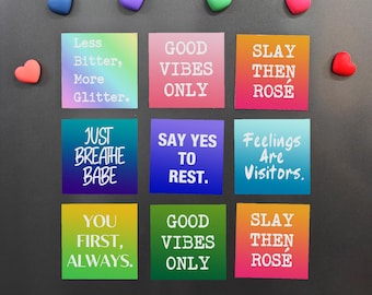 Custom Text Magnet/Retro Name Magnet/Custom Name Magnet/Personalized Magnet/Custom Locker Magnet/Quote Print Magnet/Make Your Own Magnet