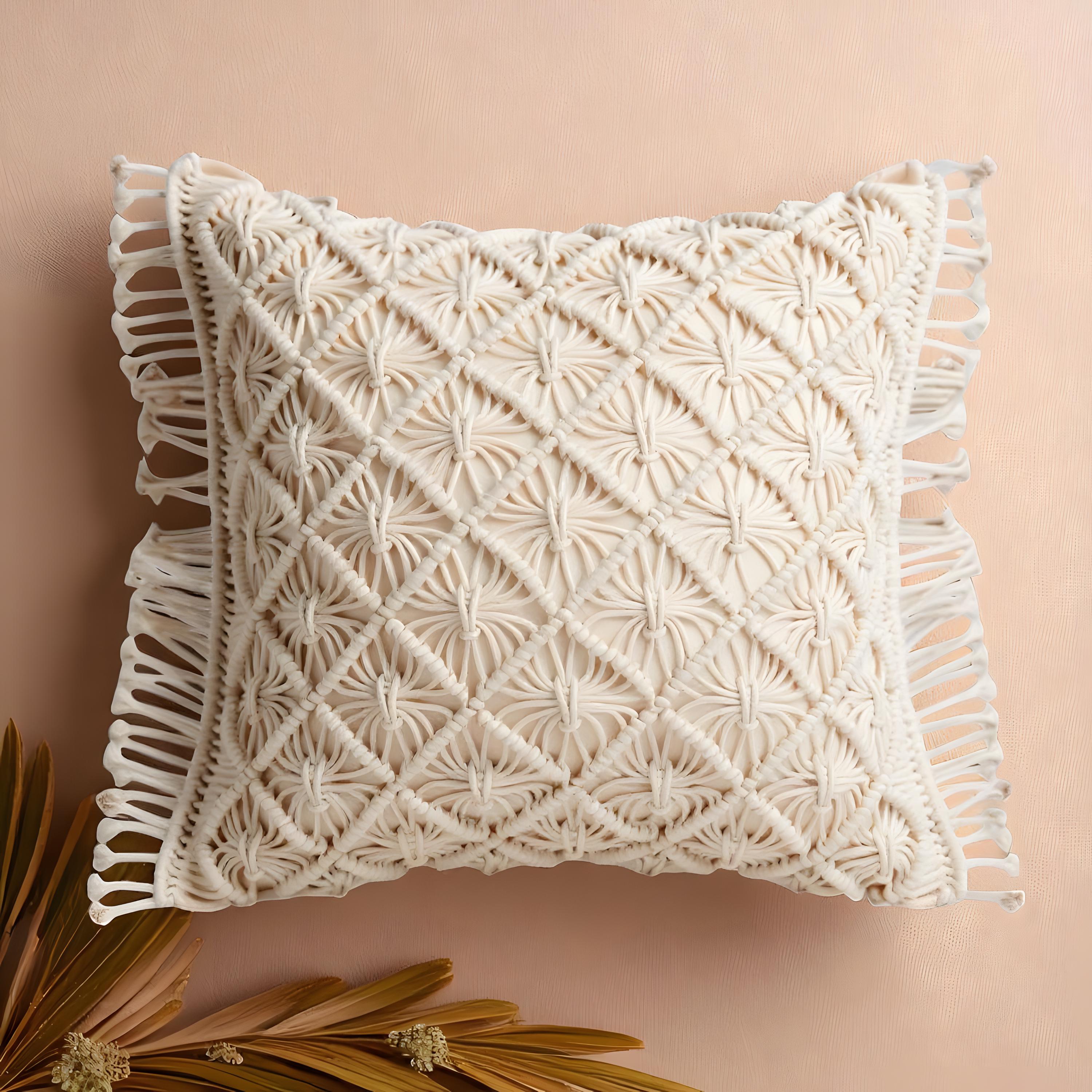 Cojines macrame España