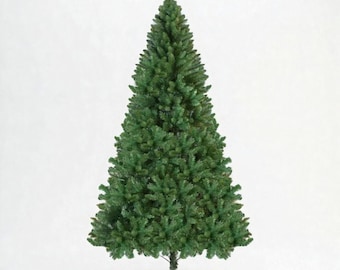 8ft Tall Artificial Christmas Tree: Undecorated Realistic Pine