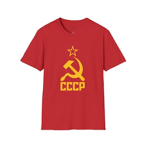 CCCP Hammer & Sickle T-Shirt | Soviet Emblem