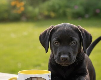 Rescue Dog Mug- Answered Prayers Adoption Gift- Shelter Pet Coffee Cup
