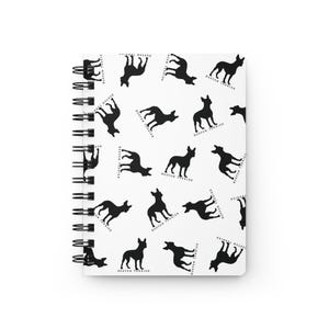 Boston Terrier Spiral Bound Journal, Dog Parent Gift, Puppy Notebook, Pet Lover Diary
