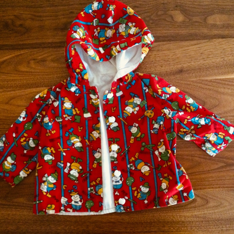 Jacket Required VTG Kids Corduroy Jacket with Painting Motif