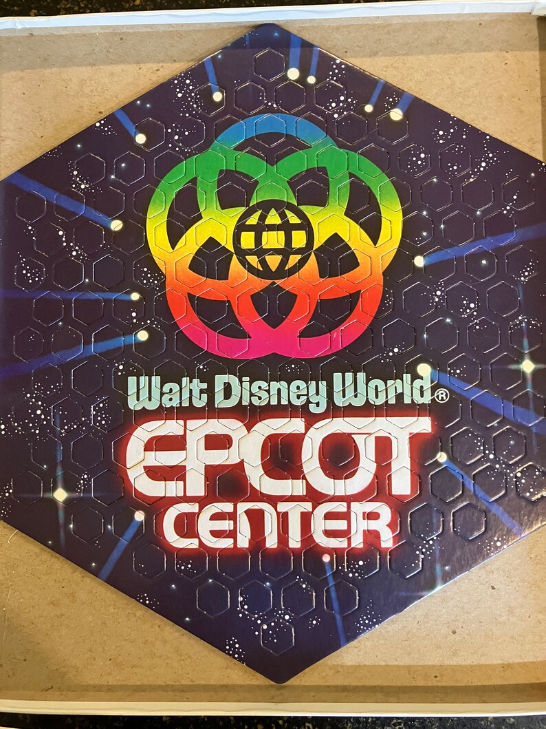 1982 VIP Epcot Center Disney Souvenir Puzzle - Etsy