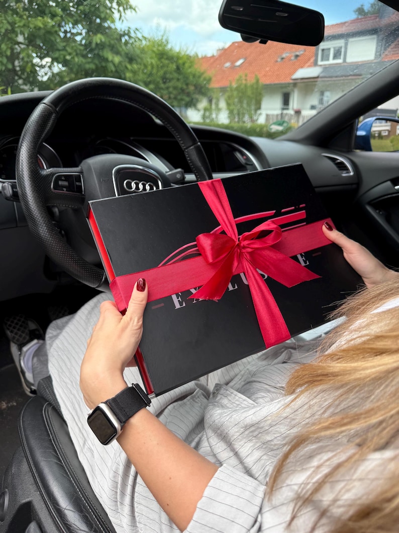 Personalized Car Gift Box – Engraved Gift for Men – Gift Idea for Car ...
