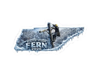 Tennessee Winter Storm Fern | 2026 | Lineman Sticker