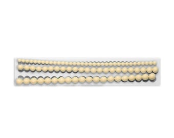 Pearl Rope Silicone Mold  Flexible  for Crafts, Decorate Chocolate Mold and Bake.