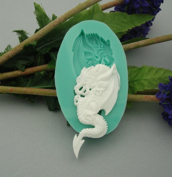 Resin. Silicone Mold Baphomet Cameo Flexible Mold  for Crafts Jewelry 
