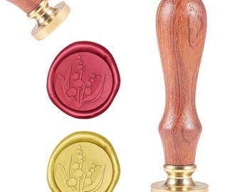 Flowers Wax Seal Stamp / Sealing Wax Stamp / Wax Stamp / Sealing Stamp .