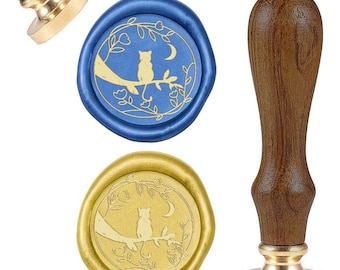 Cat Wax Seal Stamp / Sealing Wax Stamp / Wax Stamp / Sealing Stamp .
