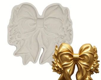 Bowknot Silicone Mold Fondant Mould Cake Decorating Tool for Crafts, Jewelry, Resin, Scrapbooking, Polymer Clay.